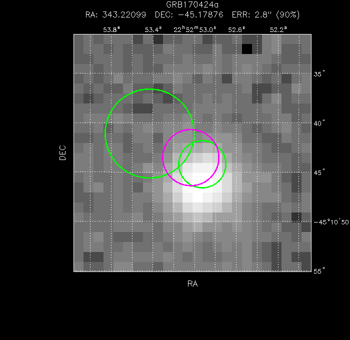 Image of the UVOT image