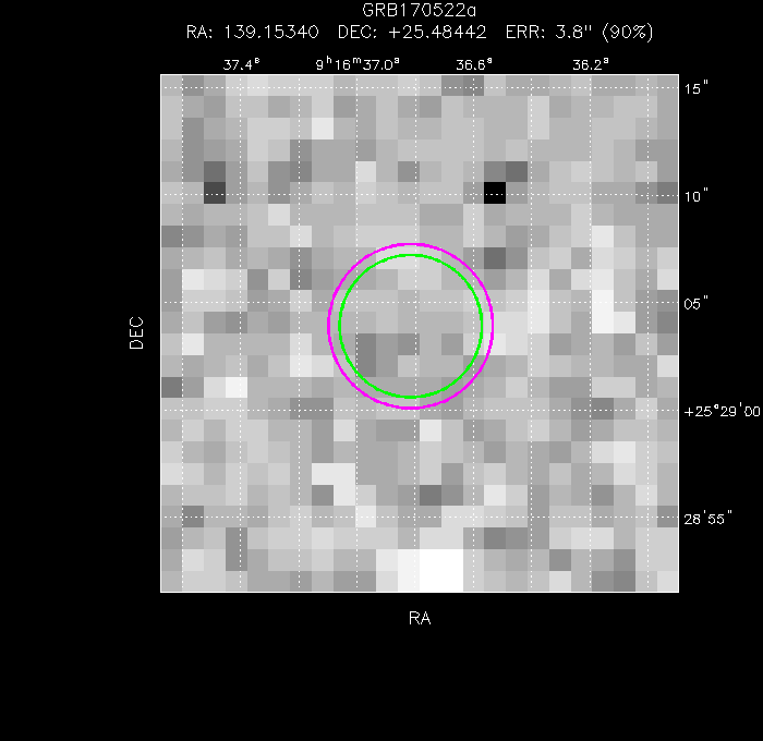 Image of the UVOT image