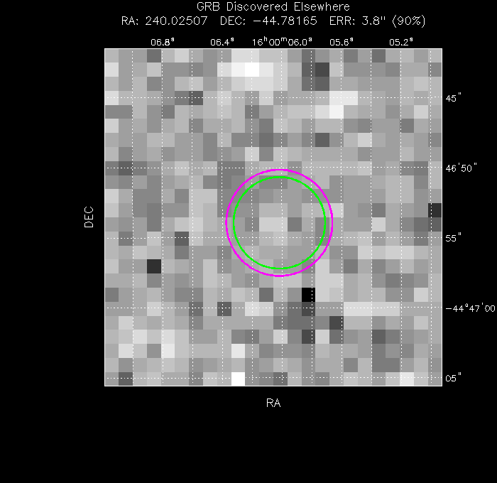 Image of the UVOT image