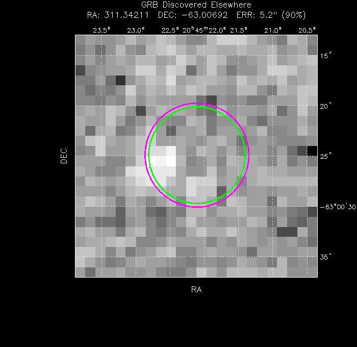 Image of the UVOT image