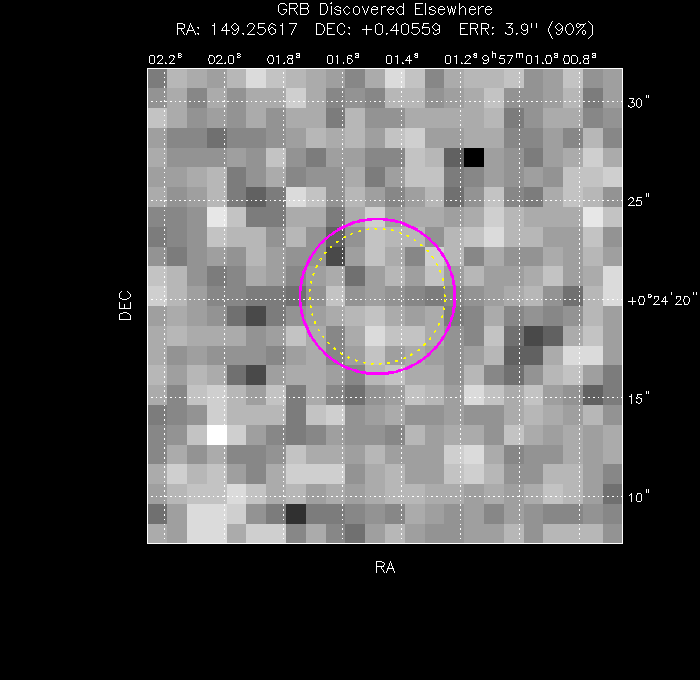 Image of the UVOT image