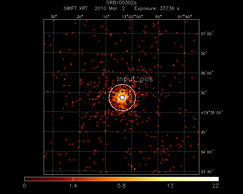 Image of the XRT field.