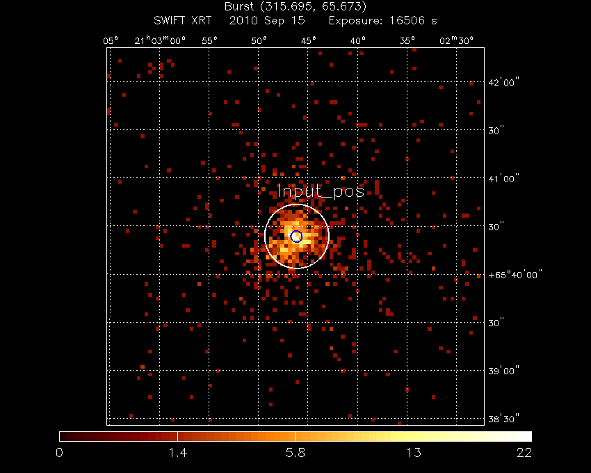 Image of the XRT field.